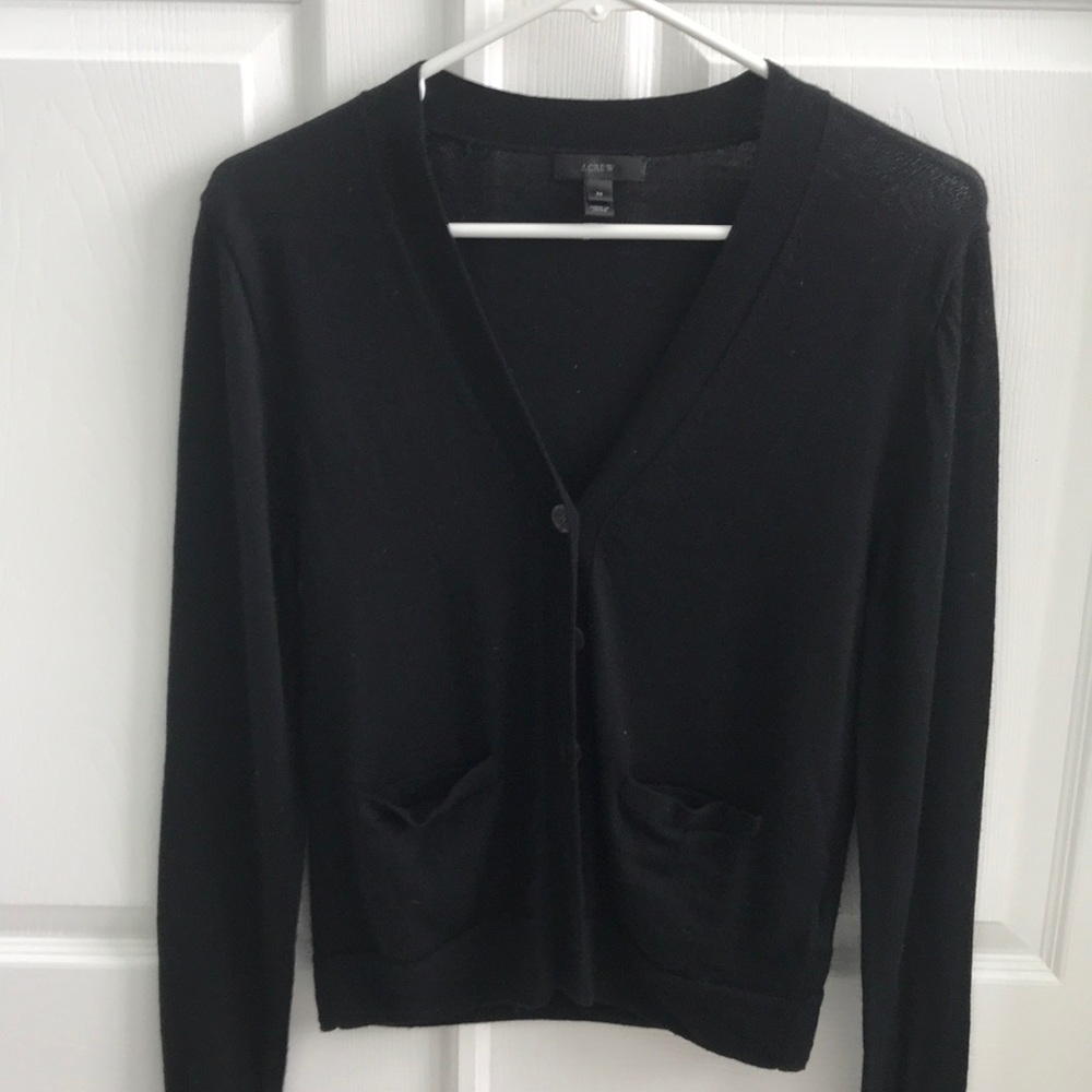J. Crew Vneck Cardigan with pockets
